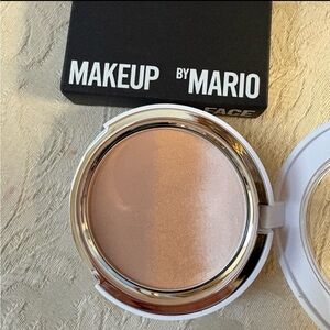 MAKEUP BY MARIO Soft Sculpt Perfecting Face Powder Bronzer in Light BNIB